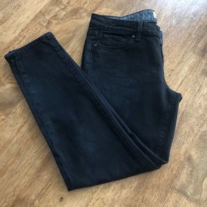 PAIGE Roxbury Crop jeans in black
